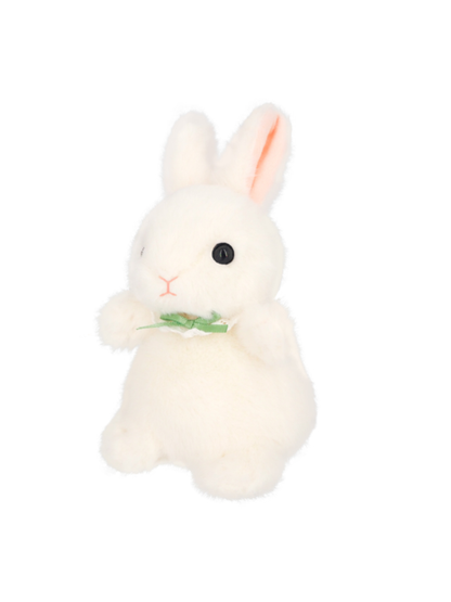 Chimoshi Rabbits White Bunny Plush Toy (upright posture)