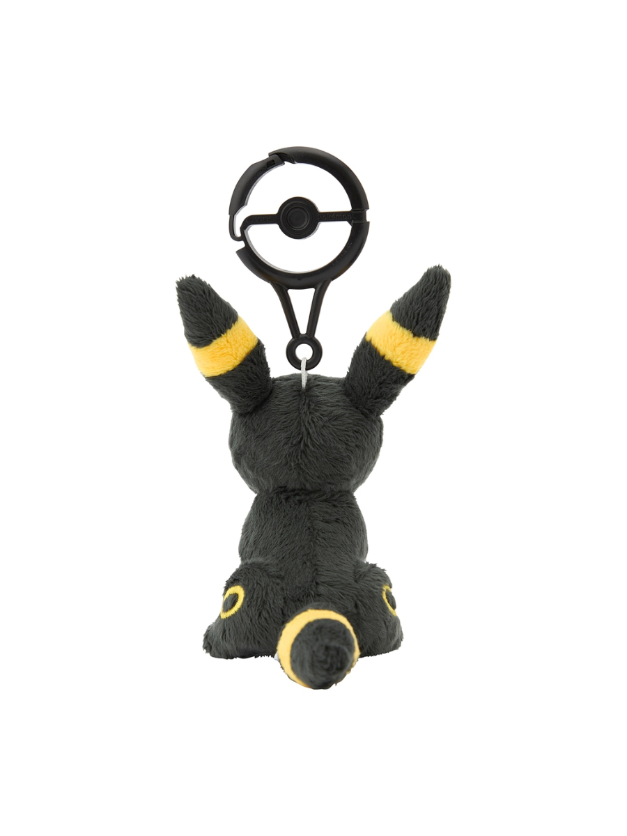 Pokemon Umbreon Mascot Plush with Poke Ball Carabiner Bag Charm