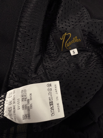 Needles B'2nd EXCLUSIVE H.D.Track pant PolySmooth 2025AW BLACK