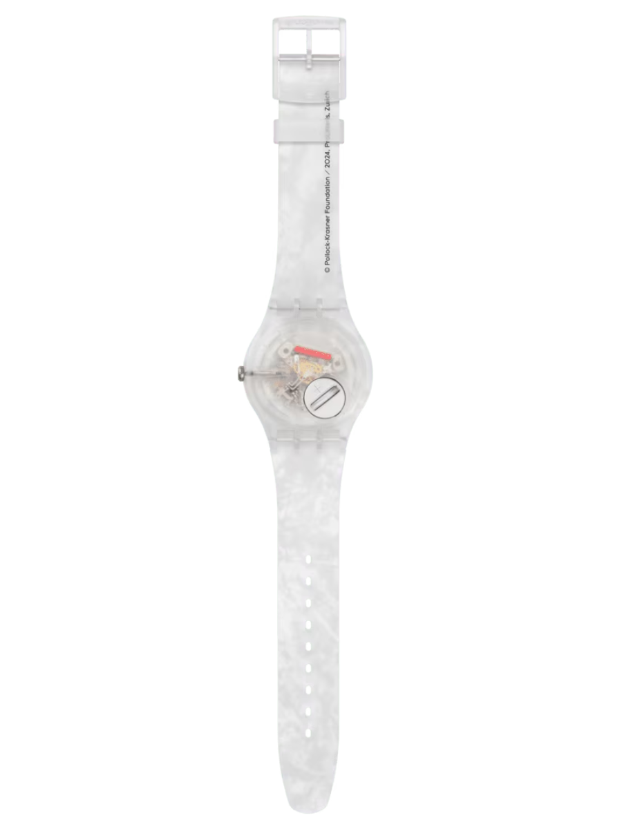 Swatch POLLOCK'S ALCHEMY SUOZ366 x Guggenheim Collection Art Watch