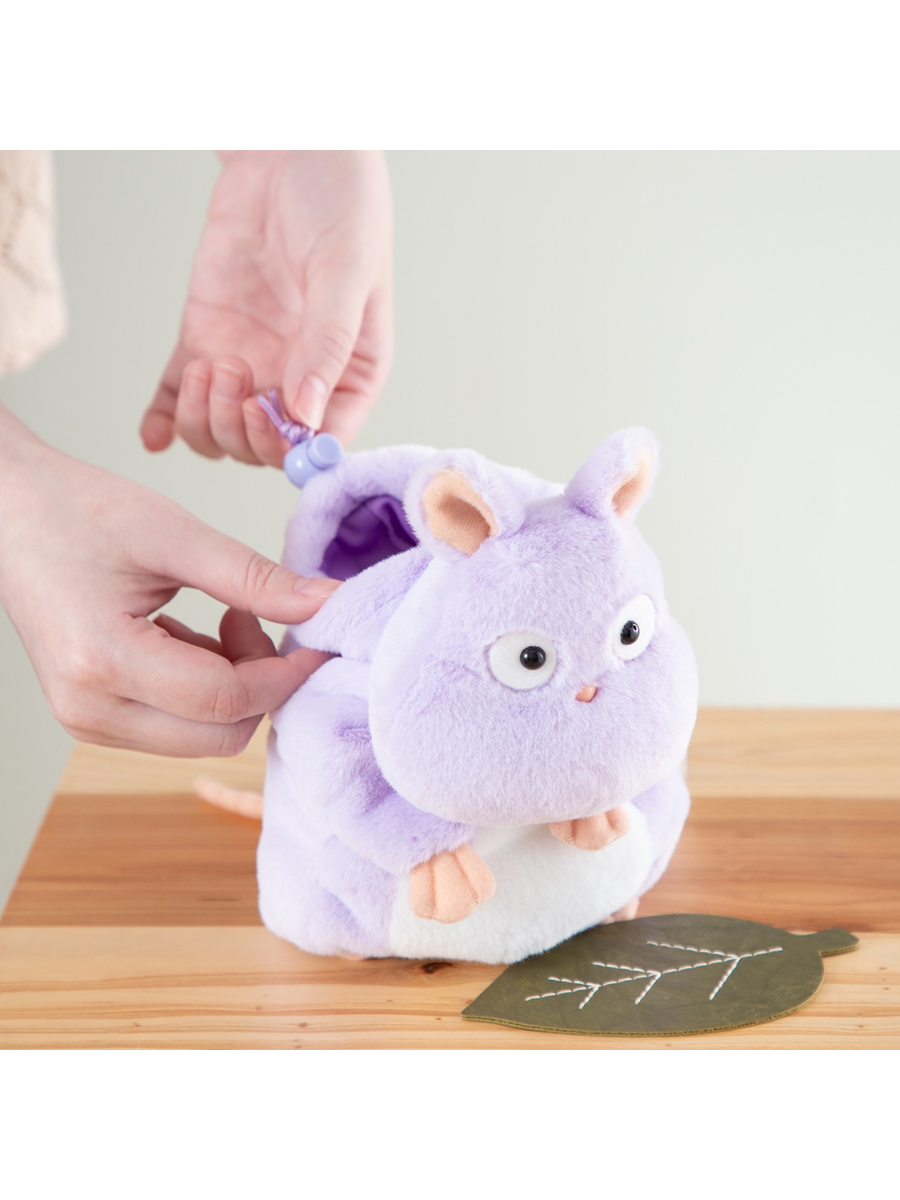 Spirited Away Boh Mouse Plush Drawstring Pouch Bag