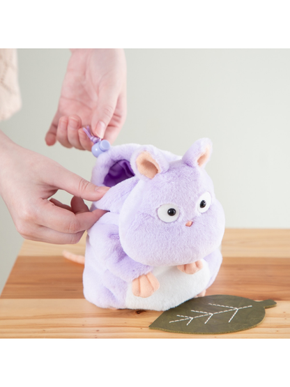 Spirited Away Boh Mouse Plush Drawstring Pouch Bag