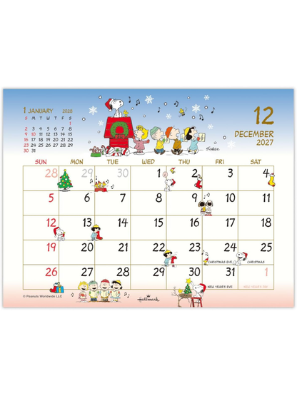 Hallmark Snoopy 2027 Desk Calendar