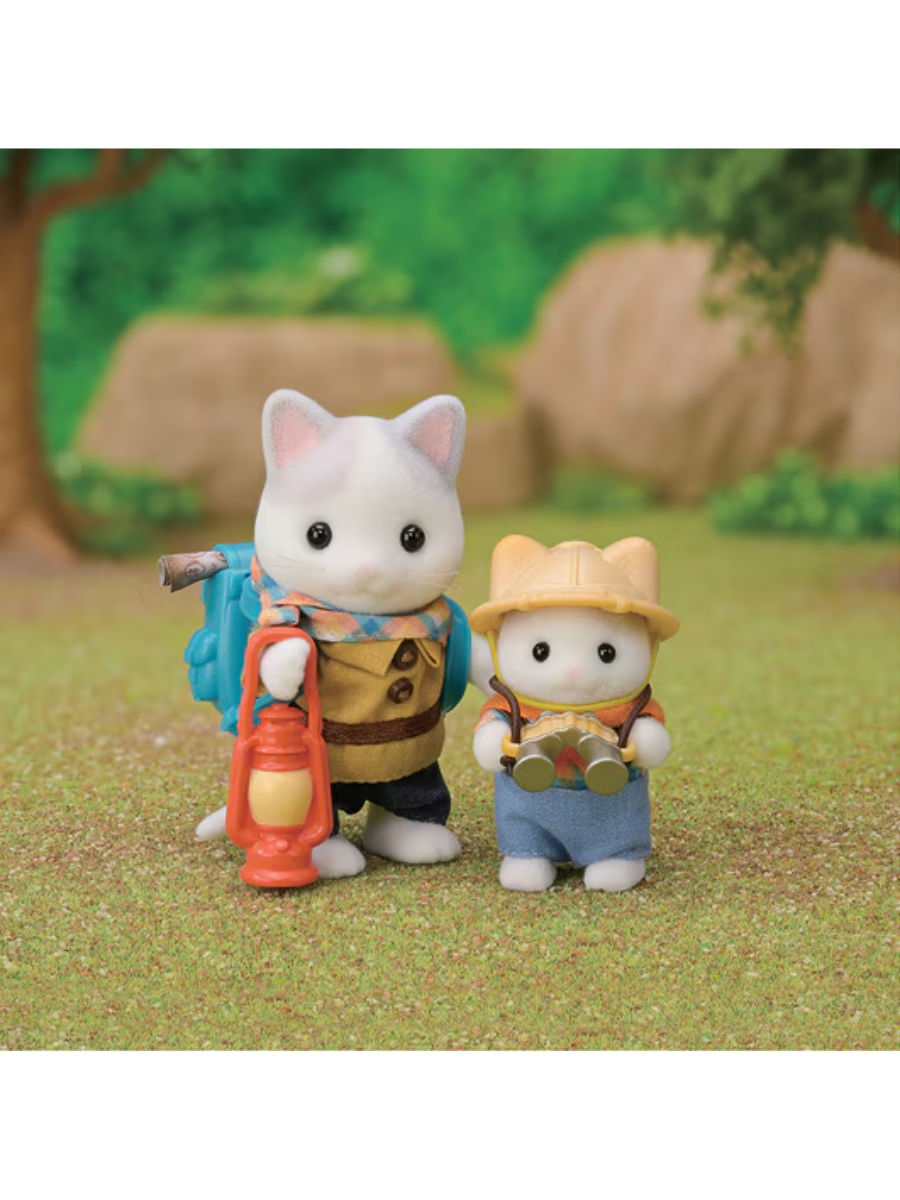 Sylvanian Families Latte Cat Exploration Set Toy Figure
