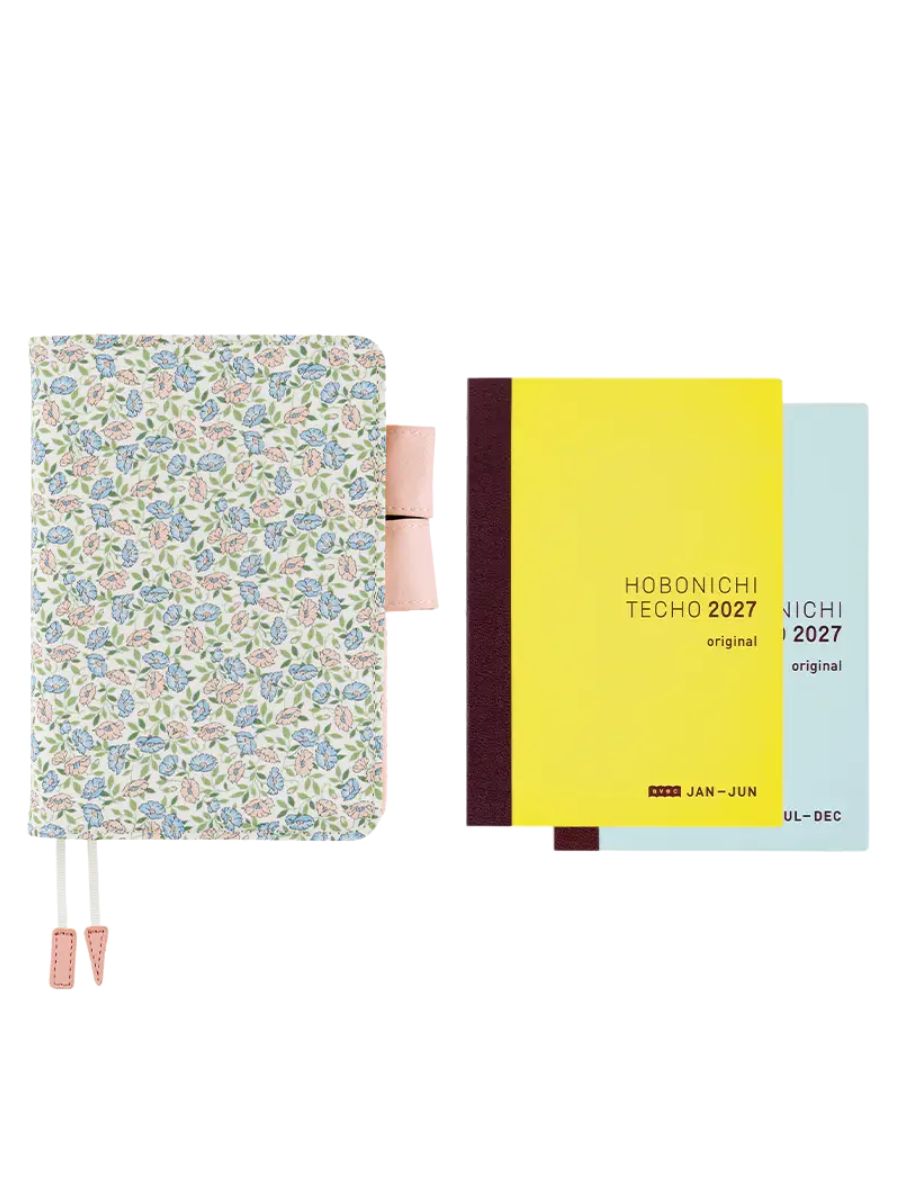 Hobonichi Techo A6 Cover Liberty Fabrics Sasha Kiora 2027