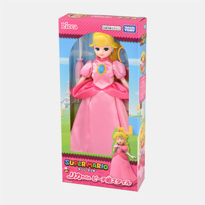 Super Mario Licca-chan Doll – Princess Peach Style