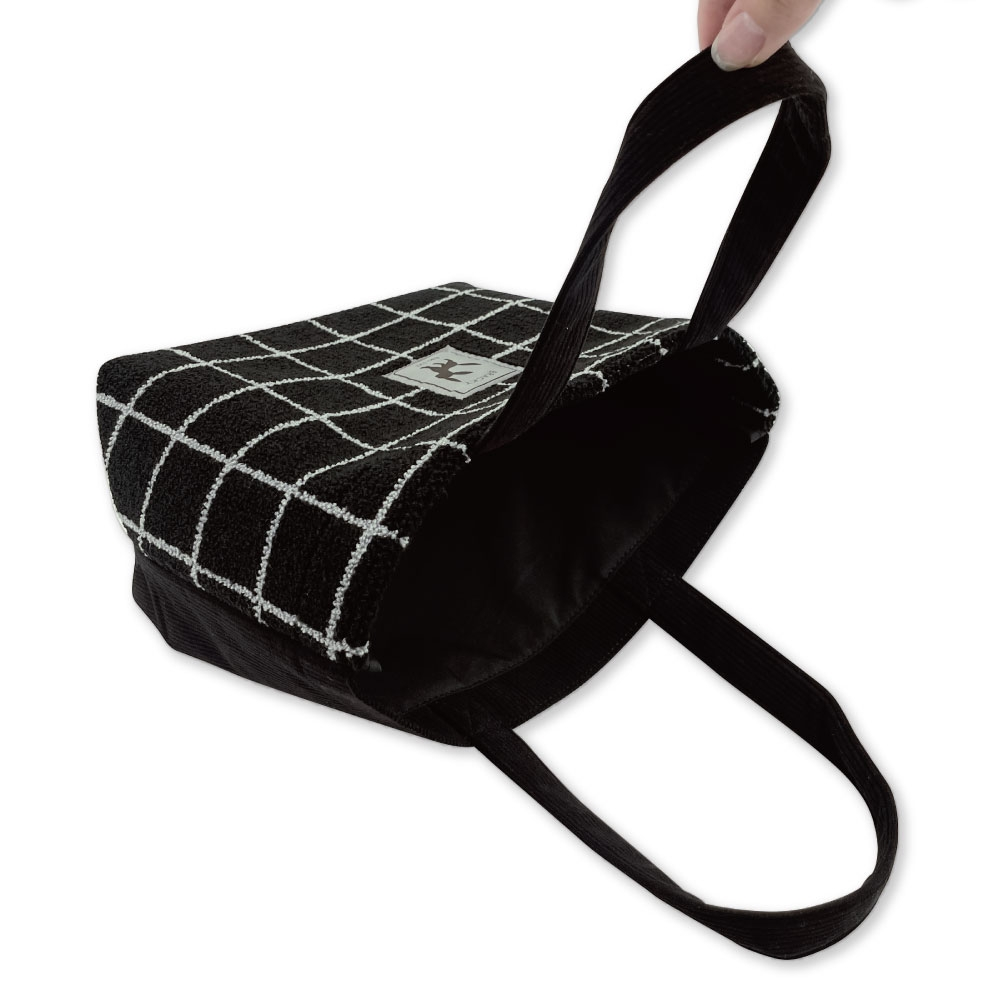 Pokemon Umbreon Fuzzy Sagara & Corduroy Mini Tote Bag