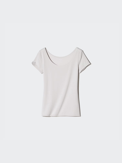 UNIQLO 482153 AIRism U-Neck T-shirt