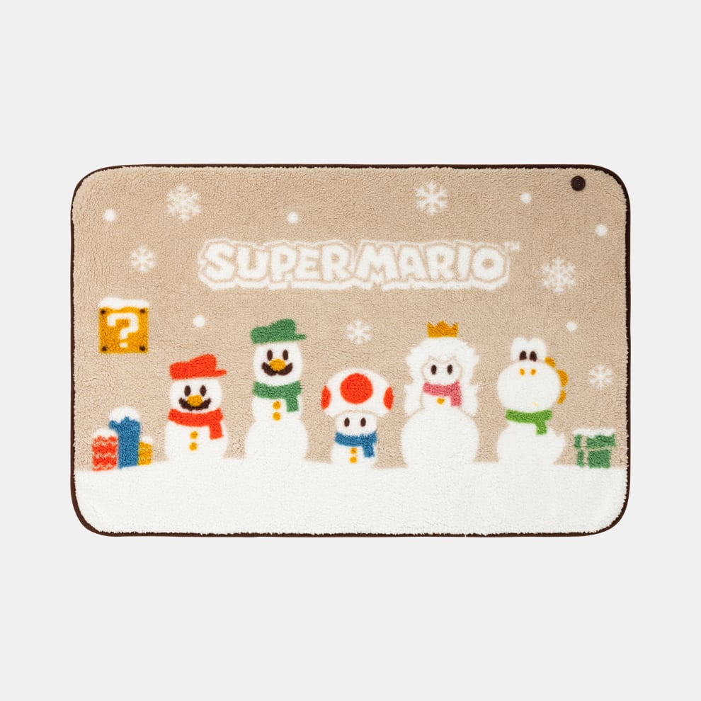 Super Mario Winter Collection Cushion Blanket