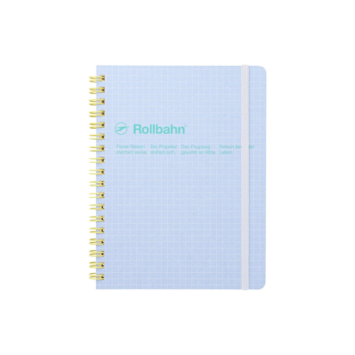 Rollbahn Pocket Memo L Size "Schola" Grid Notebook
