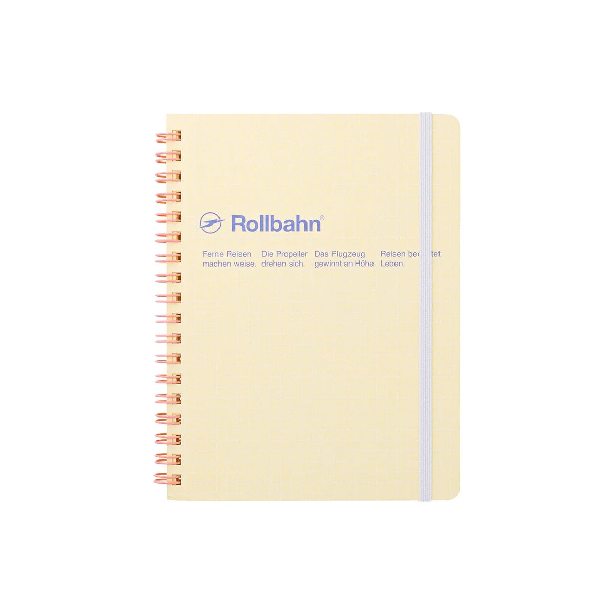 Rollbahn Pocket Memo L Size "Schola" Grid Notebook