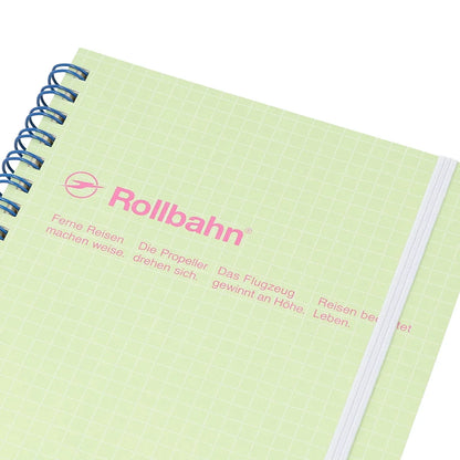 Rollbahn Pocket Memo L Size "Schola" Grid Notebook