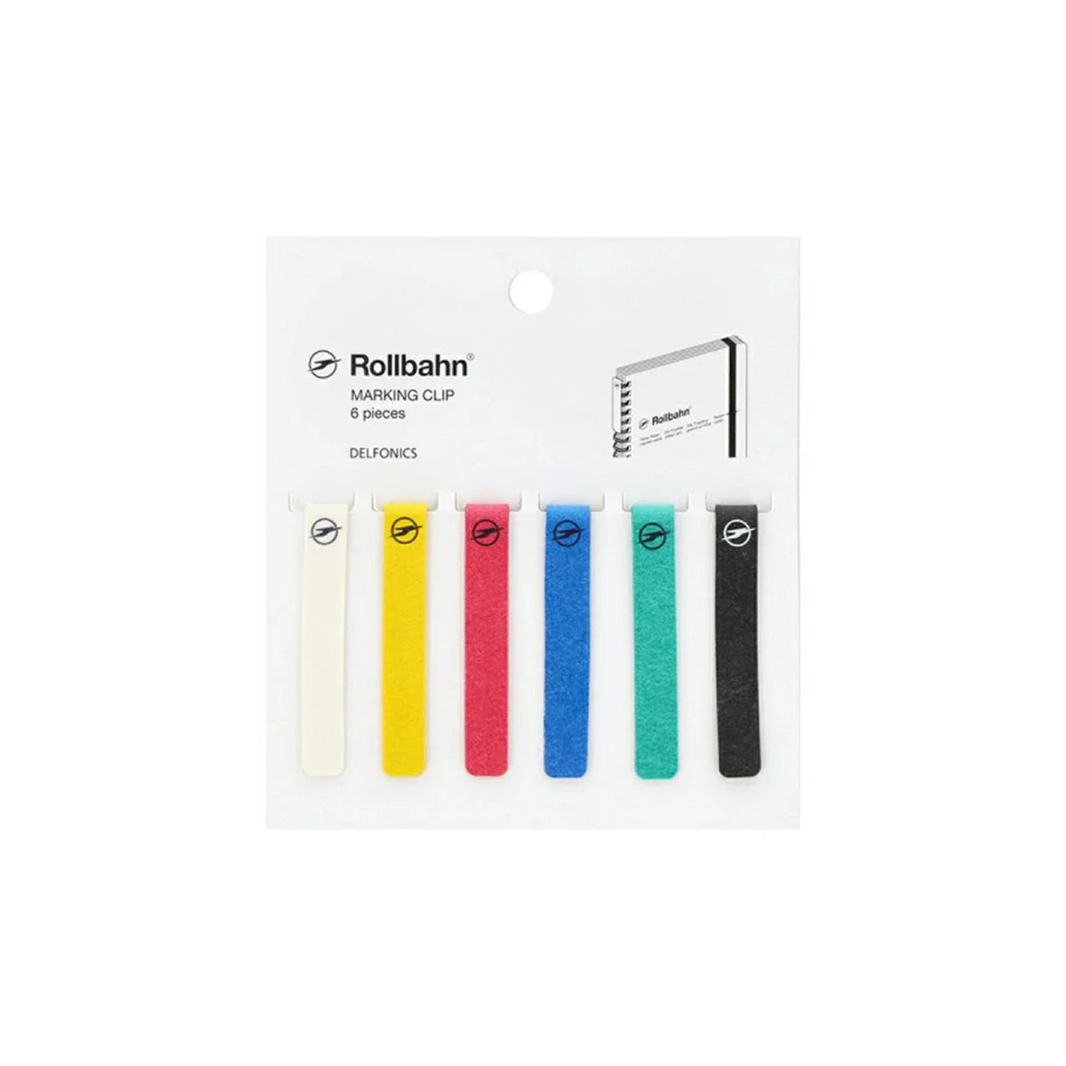 Rollbahn Ring Bookmark Marking Clips