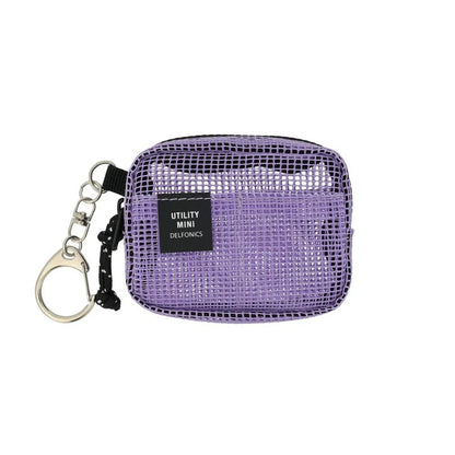 DELFONICS Inner Carrying Key Holder Mesh Mini Pouch