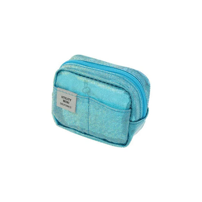 DELFONICS Inner Carrying Key Holder Glitter Mini Pouch