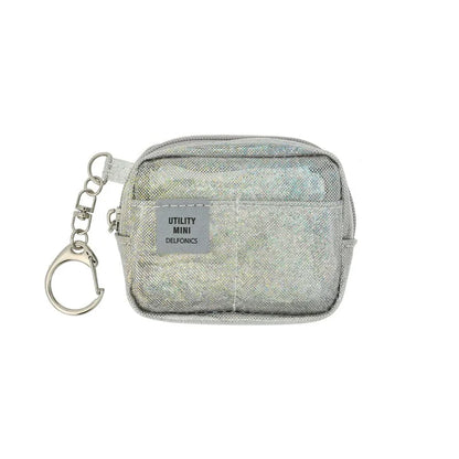 DELFONICS Inner Carrying Key Holder Glitter Mini Pouch