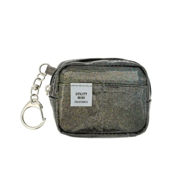 DELFONICS Inner Carrying Key Holder Glitter Mini Pouch
