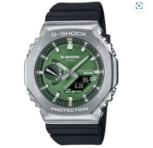 CASIO G-SHOCK GBM-2100A-1A3JF Analog-Digital Tough Solar Bluetooth Watch