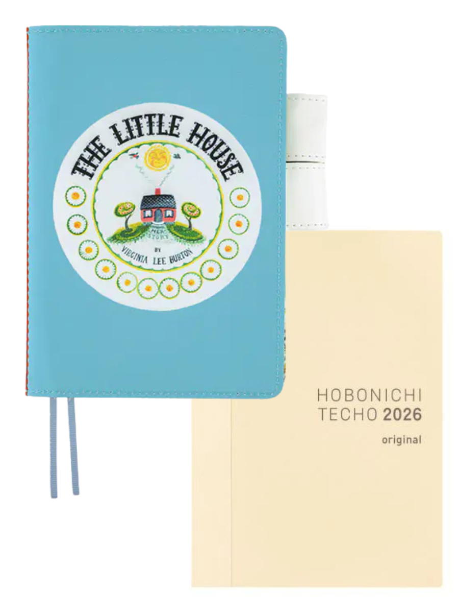 Hobonichi Techo A6 The Little House Planner Cover by Virginia Lee Burton Original Size