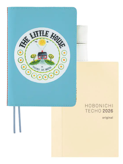 Hobonichi Techo A6 The Little House Planner Cover by Virginia Lee Burton Original Size