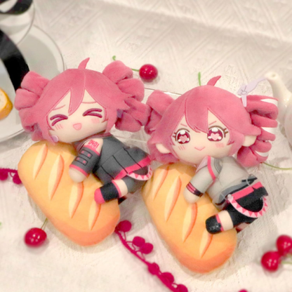 Fukuya Heavy Sound Tetto French Bread Plush Set