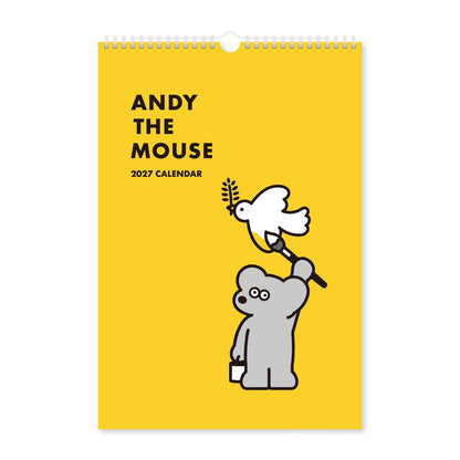 Andy The Mouse 2027 Wall Calendar – Seiji Matsumoto