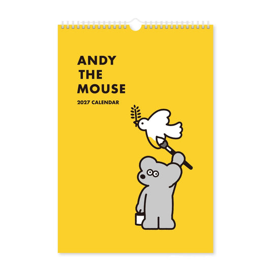 Andy The Mouse 2027 Wall Calendar – Seiji Matsumoto
