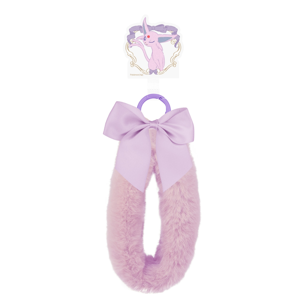 Pokemon Multi Ring Plus Espeon Fur Hand Strap