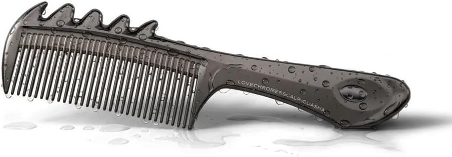 LOVECHROME INBATH Scalp Massage Premium Black Hair Comb