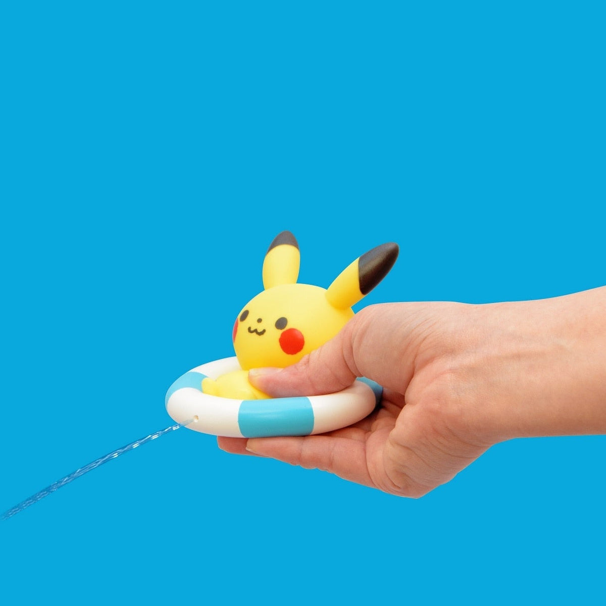 Pokemon Monpoke Pikachu Floating Water Squirt Toy