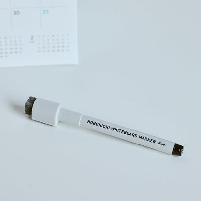 Hobonichi 2026 Desktop Whiteboard Calendar with File Pocket