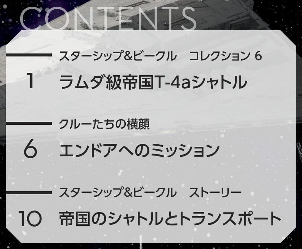 Star Wars Starship & Vehicle Collection Issue 6 Japanese