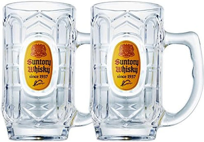 Suntory Kaku Highball Glass 375ml Set of 2