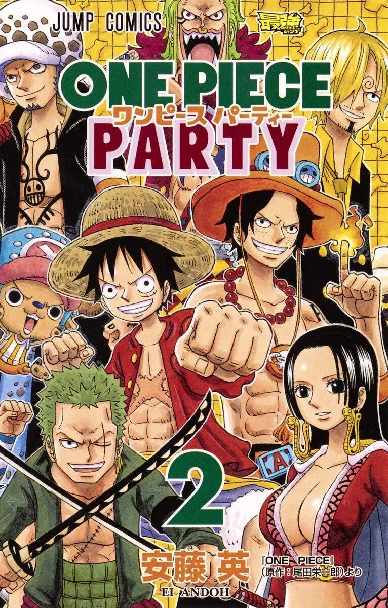 Shueisha One Piece Party Volumes 1-7 Complete Manga Set Japanese