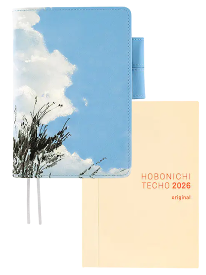 Hobonichi Techo Original A6 Cover “Field Sky” by Kyohei Sakaguchi