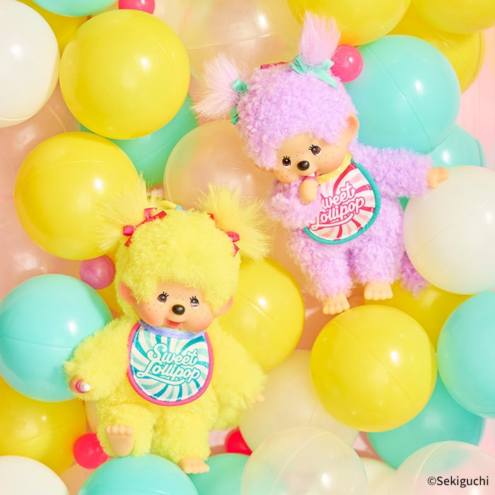Monchhichi Sweet Lollipop Keychain Plush Doll