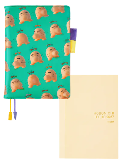 Hobonichi Techo 2027 Cousin A5 Planner Cover MOTHER Mr. Saturn Genki Genki