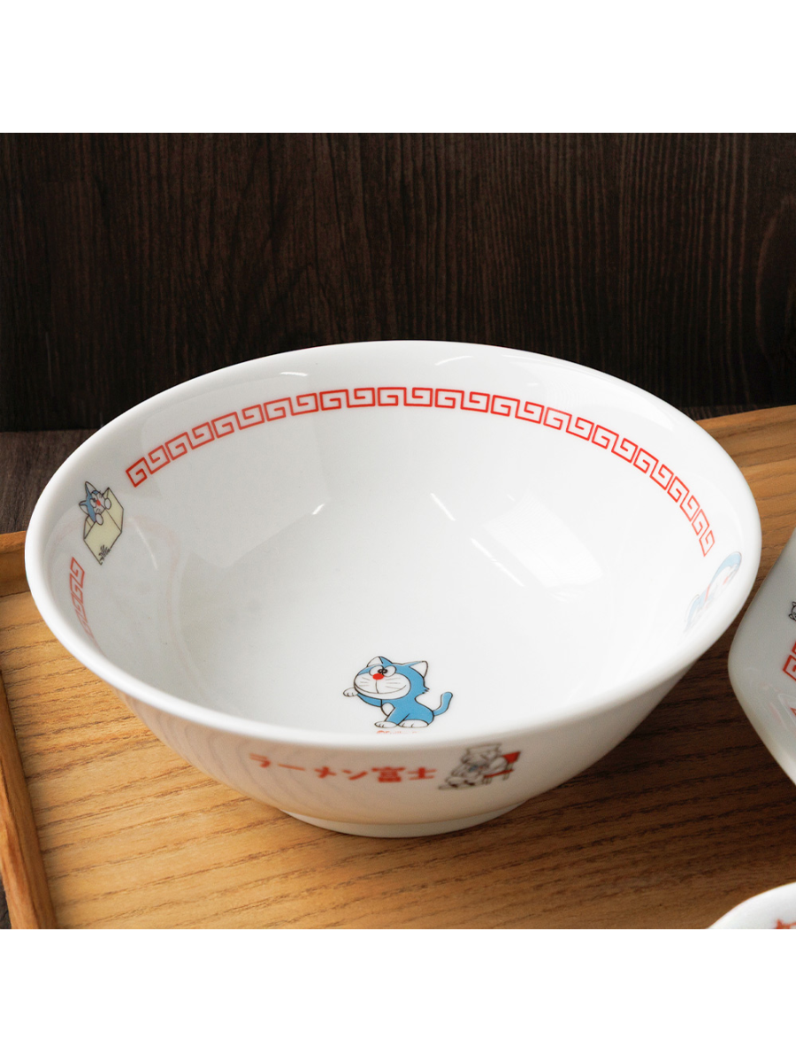 Doraemon Come Come Cat Food Cat Series Ceramic Ramen Bowl