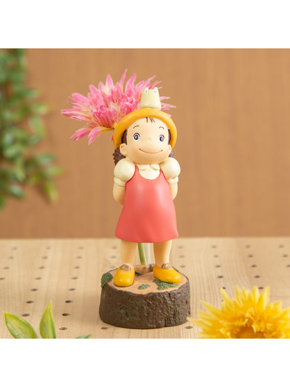 Totoro mini vase with Mei design and glass tube