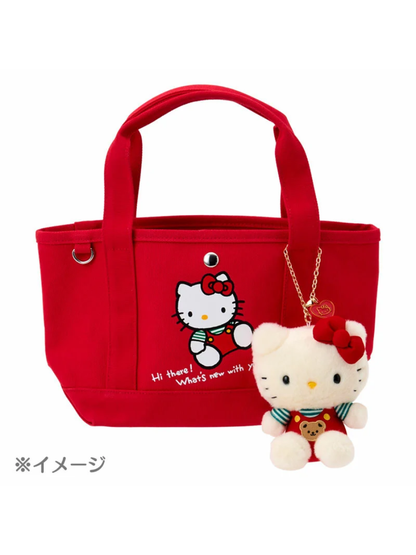 Hello Kitty Mascot Bag Charm Plush Keychain