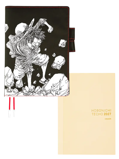 Hobonichi Techo A5 Cousin 2027 – ONE PIECE Magazine Straw Hat Luffy Planner + Cover