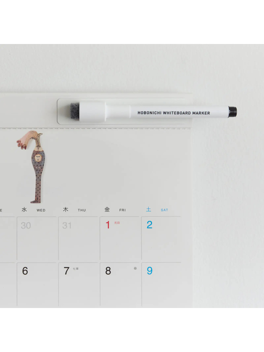 Hobonichi Whiteboard Calendar 2027 Medium Size