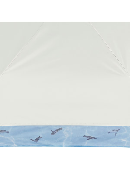 Sumida Aquarium x Wpc Penguin Mini Folding Sun Umbrella