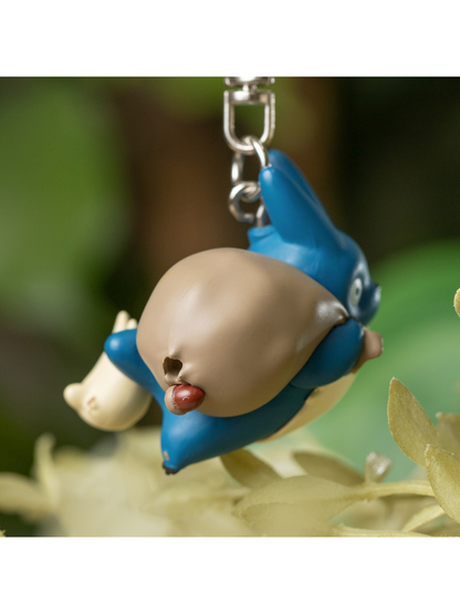 Totoro Style Keychain Medium Totoro and Small Totoro Character