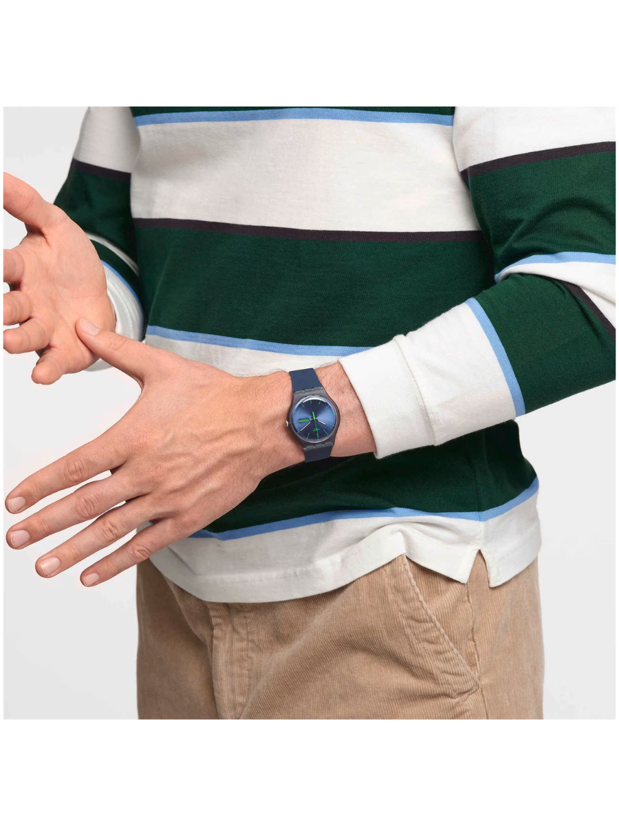 Swatch BLUE REBEL SO29N704 Blue Watch