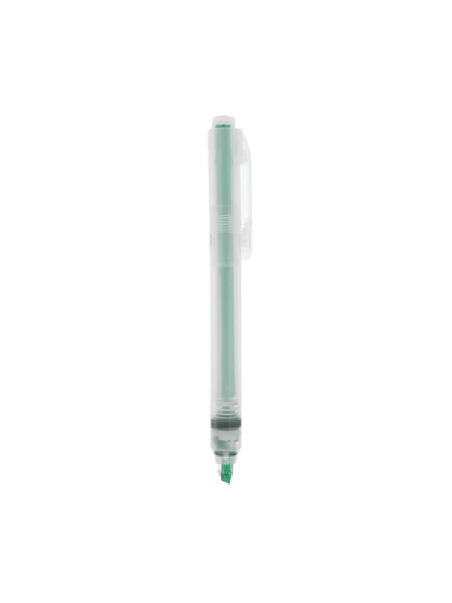 MUJI Polypropylene Retractable Highlighter Pen