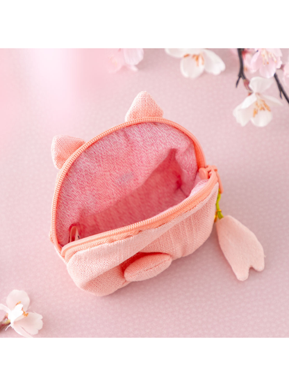 My Neighbor Totoro Mini Pouch Large Totoro Pink Sakura