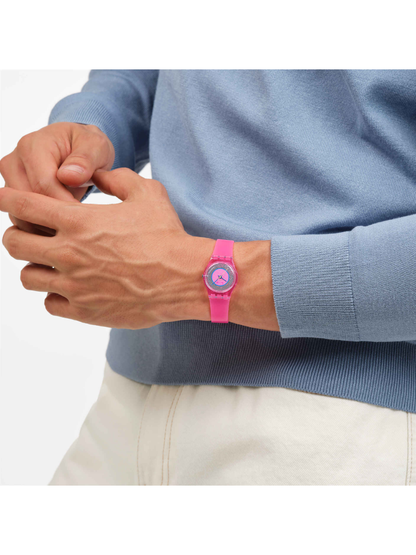 Swatch PRISMATICALLY PINK LP166 Pink Watch