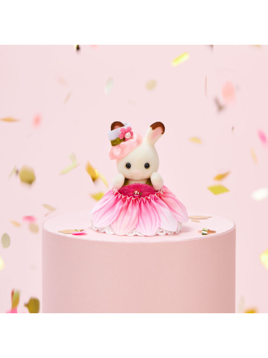 Sylvanian Families Baby Trio Set – Flower Dress Series