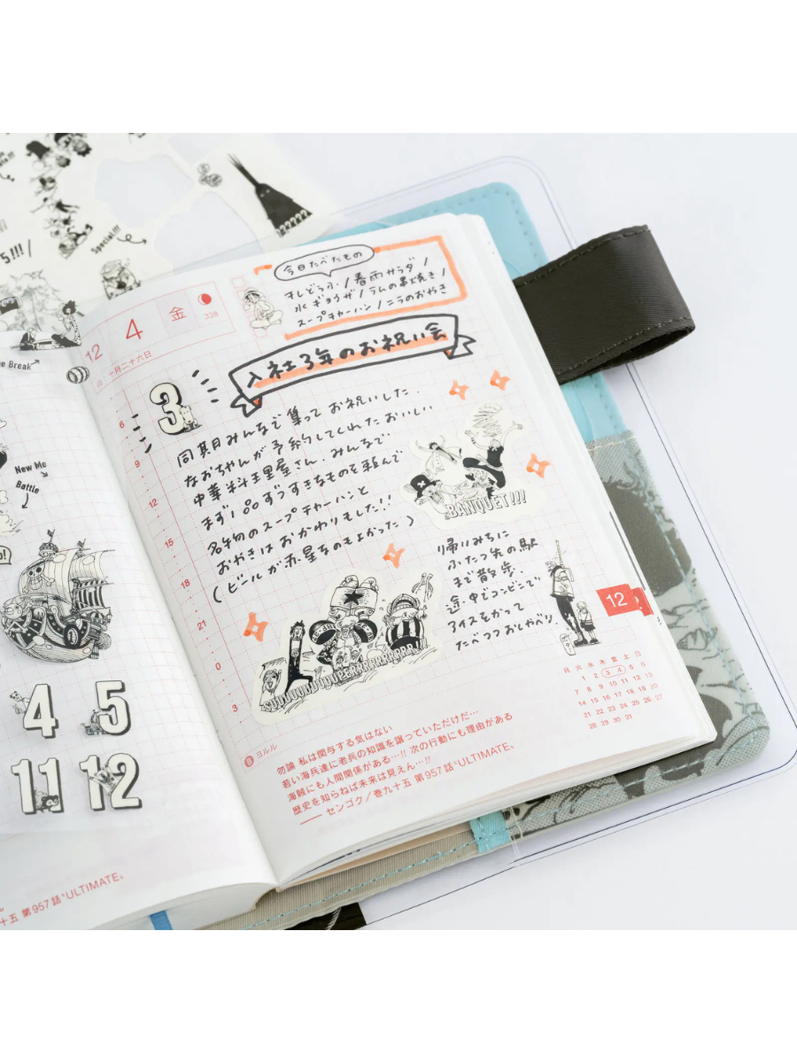Hobonichi ONE PIECE DAILY & SUPER!!! Sticker Set preorder